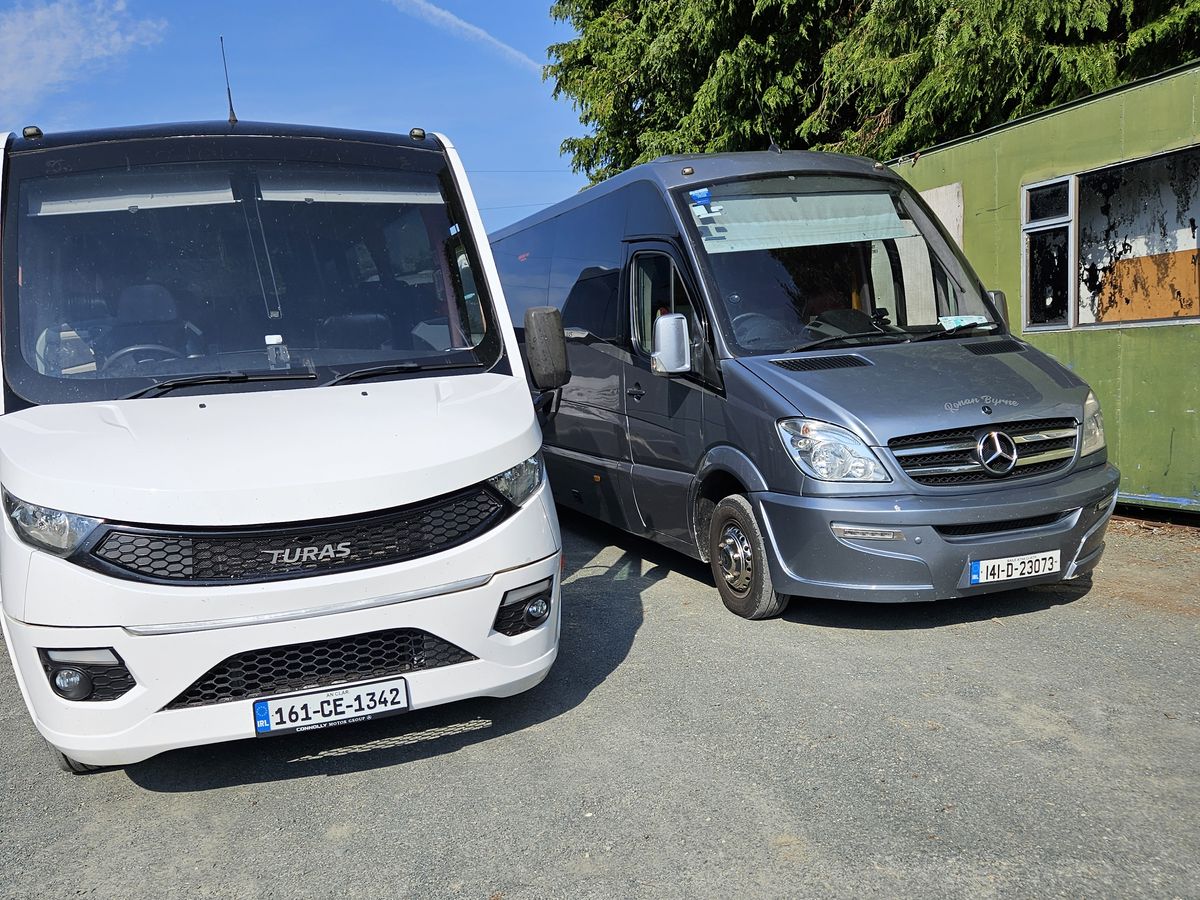 Midi-coach and Mercedes Sprinter